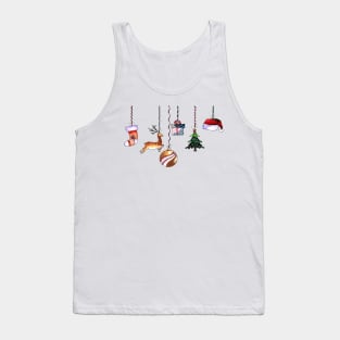 Christmas Decorative Elements Tank Top